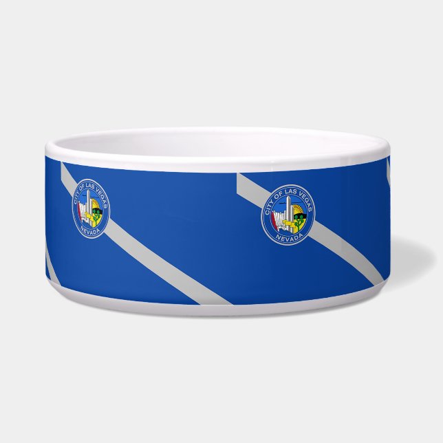 Las Vegas Flag Pet Bowl Napf (Vorderseite)