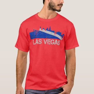Las Vegas Flagge Skyline Nevada T-Shirt