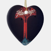 Las Vegas Flamingo Hotel Keramik Ornament (Rechts)