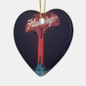 Las Vegas Flamingo Hotel Keramik Ornament (Links)