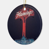Las Vegas Flamingo Hotel Keramik Ornament (Links)