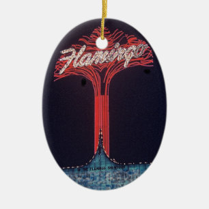 Las Vegas Flamingo Hotel Keramikornament