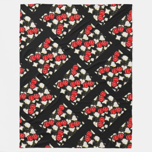 Las Vegas Fleecedecke (Vorderseite)