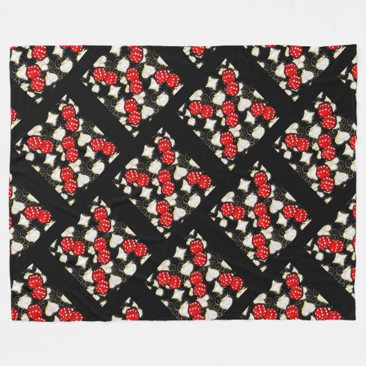 Las Vegas Fleecedecke (Vorderseite (Horizontal))