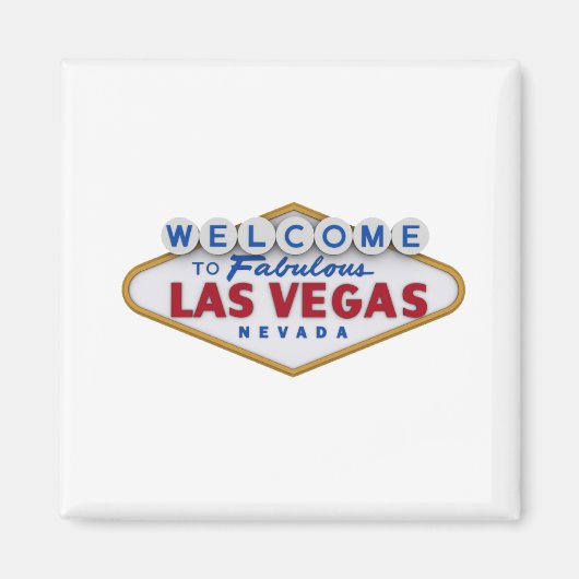 Las Vegas fridge magnet (Vorne)
