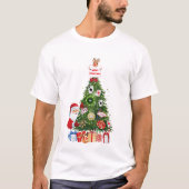 Las Vegas Frohe Weihnachten T - Shirt (Vorderseite)