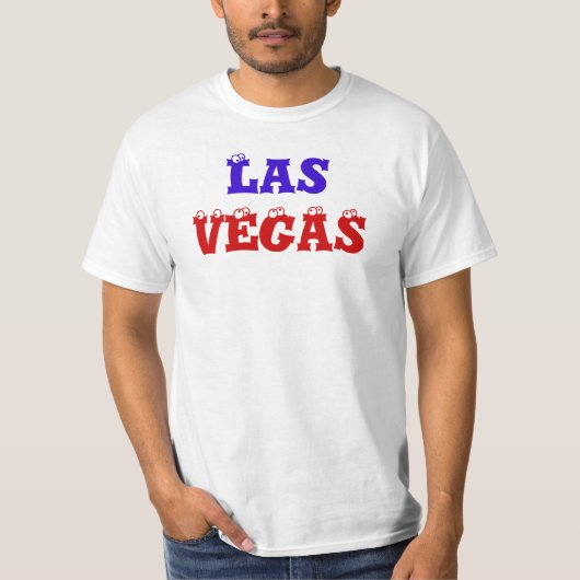 LAS VEGAS Funny T - Shirt (Vorderseite)