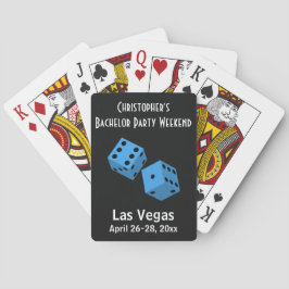 Las Vegas Gambling Bachelor Party Trip Gefallen Spielkarten