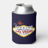 Las Vegas Gastgeschenk Hochzeit Custom Can Cooler Dosenkühler (Kanne Vorderseite)