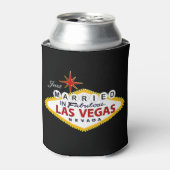 Las Vegas Gastgeschenk Hochzeit Custom Can Cooler Dosenkühler (Kanne Vorderseite)