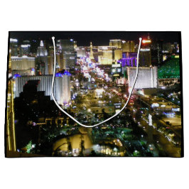 Las Vegas-Geburtstags-Schlag-Streifen Große Geschenktüte
