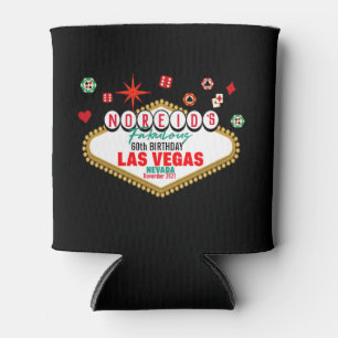 Las Vegas Geburtstagsparty individuell anpassbar Dosenkühler