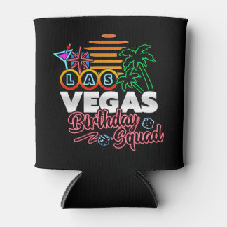 Las Vegas Geburtstagsparty Retro Sun Birthday Squa Dosenkühler