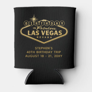Las Vegas Geburtstagsparty Trip Personalisiert Gef Dosenkühler