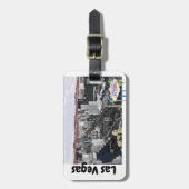 Las Vegas Gepäckanhänger (Vorderseite vertikal)