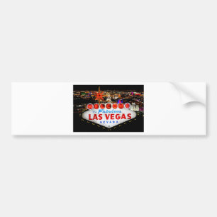 Las Vegas-Geschenke Autoaufkleber
