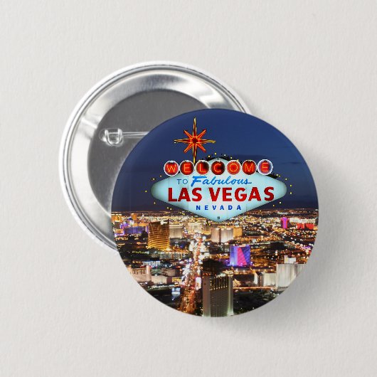 Las Vegas Geschenke Button (Vorne & Hinten)