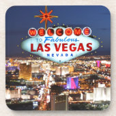 Las Vegas Geschenke Getränkeuntersetzer (Vorderseite)