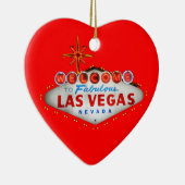 Las Vegas Geschenke Keramikornament (Rechts)
