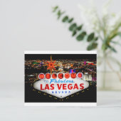 Las Vegas Geschenke Postkarte (Stehend Vorderseite)