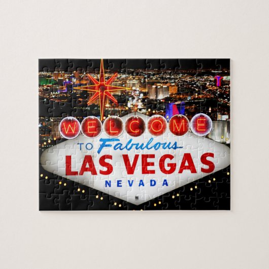 Las Vegas Geschenke Puzzle (Horizontal)