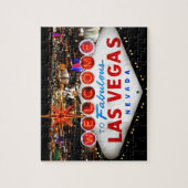 Las Vegas Geschenke Puzzle (Vertikal)