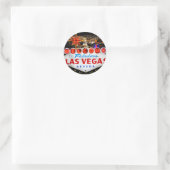 Las Vegas Geschenke Runder Aufkleber (Tasche)