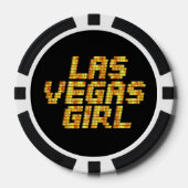 Las Vegas Girl Pokerchips (Vorderseite)