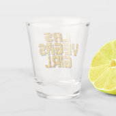 Las Vegas Girl Schnapsglas (Rückseite)