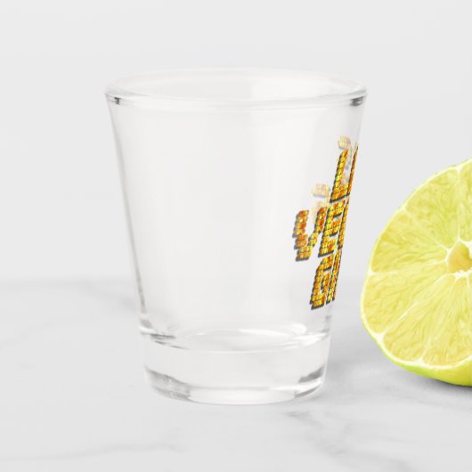 Las Vegas Girl Schnapsglas (Links)