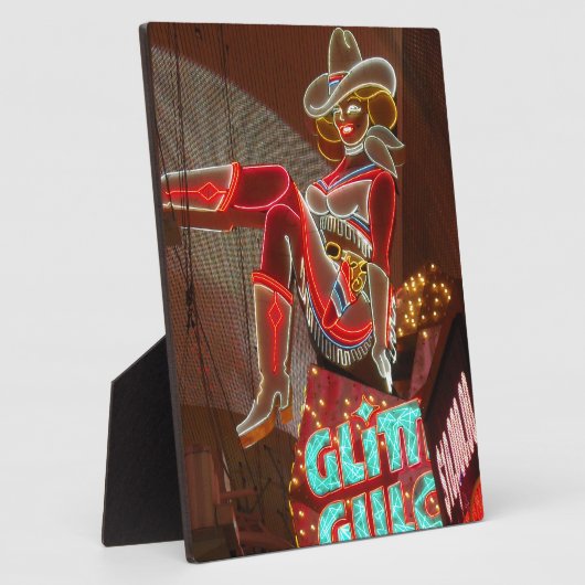 Las Vegas Glitzer Gulch Fotoplatte (Seite)