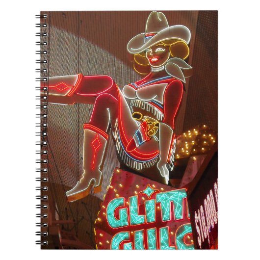 Las Vegas Glitzer Gulch Notizblock (Vorderseite)