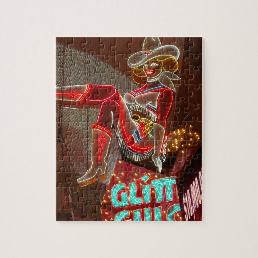 Las Vegas Glitzer Gulch Puzzle (Vertikal)