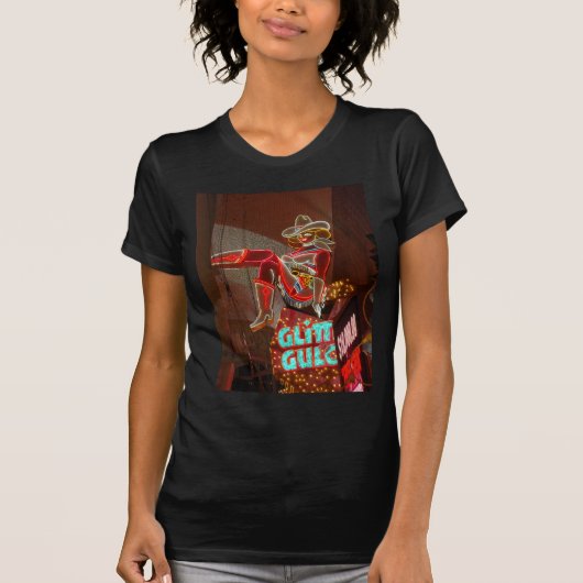 Las Vegas Glitzer Gulch T-Shirt (Vorderseite)