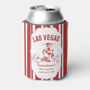 Las Vegas Glücksbringer Junggesellinnenabschied Dosenkühler