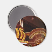 Las Vegas Golden Nugget Magnet (Vorderseite/Rückseite)