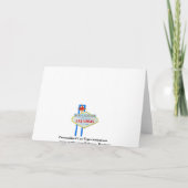 Las Vegas Graduation Party Einladung (Rückseite)