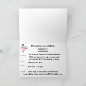 Las Vegas Graduation Party Einladung (Innenseite)