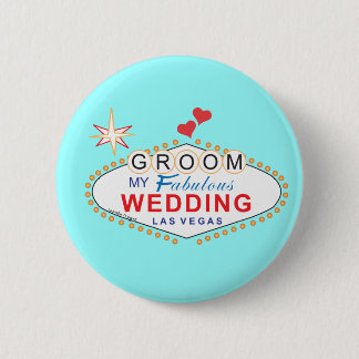 Las Vegas Groom Button