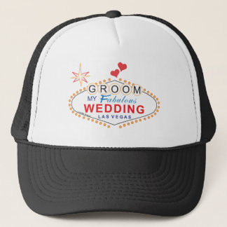Las Vegas Groom Hat Truckerkappe