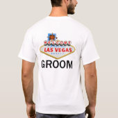 Las Vegas Groom Wedding Shirt (Rückseite)