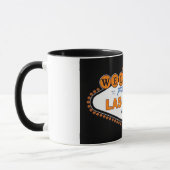 Las Vegas Halloween Ringer Tasse mit Kürbis (Links)