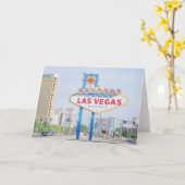 Las Vegas Happy Birthday Card Karte (Gelbe Blume)