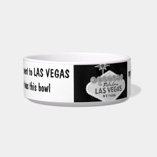 Las Vegas-Haustier-Witze Napf