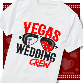 Las Vegas Hochzeit Crew Junggesellenabschied T-Shirt