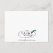 Las Vegas Hochzeit in Urlaubsort Directions Begleitkarte (Rückseite)