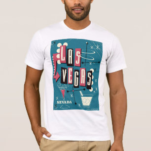 Las Vegas Hochzeit Nevada Vintage Reiseplakat T-Shirt