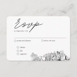 Las Vegas Hochzeit traditionelle UAWG Optionen Begleitkarte