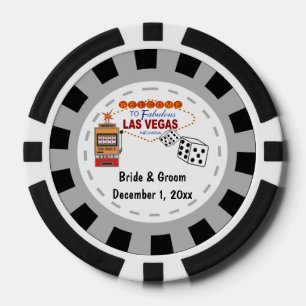 Las Vegas Hochzeits Casino Chips