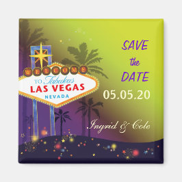 Las Vegas Hochzeitsnacht Save the Date Magnet